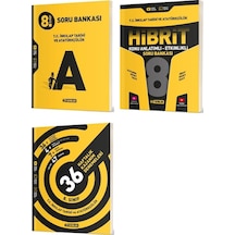 Hız 2025 8. Sınıf İnkılap Tarihi Soru Bankası + Hibrit + 36 Haftalık Deneme Seti 3 Kitap