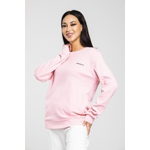 SPR21K18 Kadın Bisiklet Yaka Sweatshirt