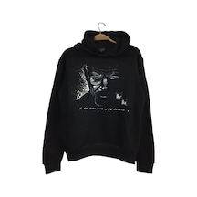 Breaking Bad Baskılı Unisex %100 Pamuk Siyah Sweatshirt Siyah