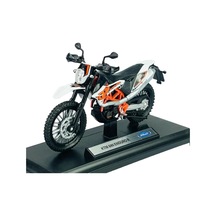 Ktm 690 Enduro R Beyaz 1:18 Ölçek Diecast Motosiklet Model