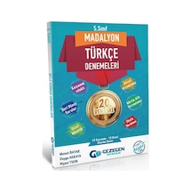 Gezegen Yayınları 5. Sınıf Madalyon 20' Li Türkçe Deneme Yni