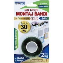 Vodaseal Çift Taraflı Montaj Bandı 20mmx1,5m