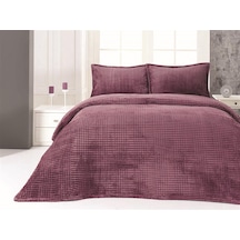 Merinos Modern Line 3 Parça Çift Kişilik Battaniye Seti - Cherry Vişne Çürüğü