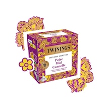 Twinings Armut Bal Ve Tarçın Aromalı Bitki Çayı 20 Bardak Poşet