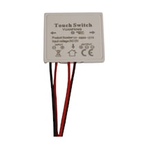 12v 3a Dokunmatik Touch Ayna Arkası Sensörü Beyaz Banyo Aynası Sensörü Mobilya Sensörü Led Işık