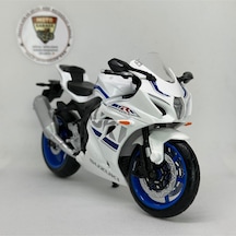 Suzuki Gsx-r 1:12 Diecast Motosiklet Model Lisanslı Metal Maket Koleksiyon Oyuncak