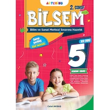 2. Sınıf 2025 Bilsem Sınavına Hazırlık 5 Li Deneme Sınavı
