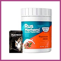 Gees Global Playboy Turquoise Ceviz & Ceviz Sütü Rus Merhemi 50 Ml Tüylere Krem + Yanında Jel Gbzs