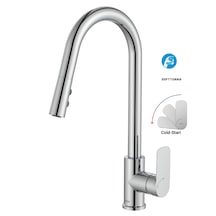 Roca Cala A5A816EC00 Pull-Down Spiralli Mutfak Bataryası Krom