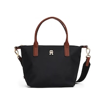 Tommy Hilfiger Popette Mini Kadın Siyah Çanta Aw0aw17709bds Siyah