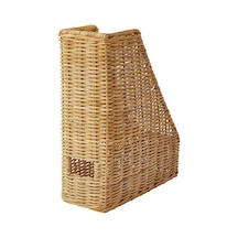 Rattan Dosyalık Naturel Meridyendukkan Dosyalama Düzenleyici Ev-ofis 25x30x10 Cm