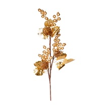 Berry Gold Kozalaklı Kokina Yılbaşı Süsü 60cm