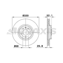 Audi A4 B8 Fren Diski On 2008-2015 Braxıs Ad0309 2adettir