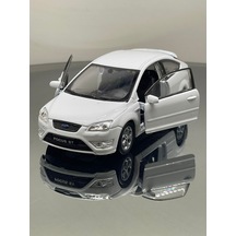 1.36 Ölçek Ford Focus Model Oyuncak Araba - Beyaz