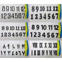 Duvar Saati Ahşap Rakamları Ahşap Saat Rakamı Saat Malzemeleri Ahşap