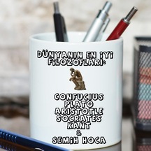 Felsefe Öğretmenine Hediye Isimli Kalemlik