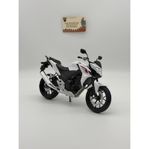 Honda Cb500f Model Motosiklet 1:10 Ölçek Beyaz Welly