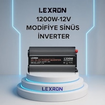 Lexron 12 V 1200 Watt Modifiye Sinüs İnverter Lexron 12 V 1200 Watt Modifiye Sinüs İnverter