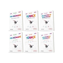 Limit 8. Sınıf Fen + Türkçe + Din Konu Föyleri + Soru Seti 6 Kitap 2023