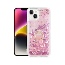 Apple Uyumlu iPhone 14 Plus Kilif Içi Sivili Yüzüklü Kapak 562265624