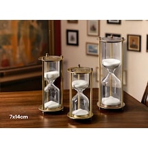 Zvnm Dekoratif Cam Kum Saati 7x14 Cm Zcv12 Standart