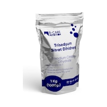 B-care Nutrition Trisodyum Sitrat Dihidrat Trisodium Citrate Dihydrate Toz Hammadde 1 Kg 1000g.