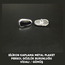 Persol Gözlük Silikon Kaplı Metal Gözlük Burunluğu 1 Çift