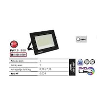 Horoz Pars-200 200w Ledli Projektör