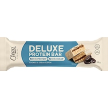 Clean Powders Deluxe Protein Bar %36 Protein 55 Gr 1 Adet - Beyaz Çikolata Kurabiye
