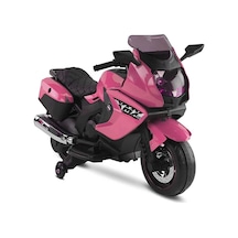 Babyhope 438a Xmx-316 12v Ledli Akülü Motor Pembe Çok Renkli
