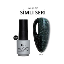 Momo Professional Kalıcı Oje S028 Parıltılı Zümrüt Yeşili 4 ML