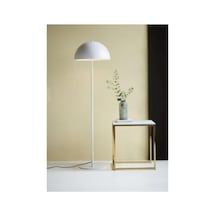 S Modern Metal Mat Beyaz Lambader Köşe Lambası En 40 Cm Diğer