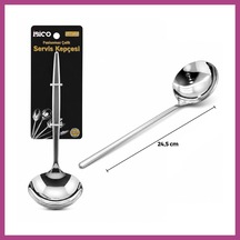Gees Global Krom Metal Servis Kepçe 24.5 Cm Gbzs