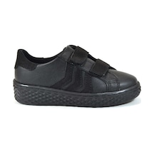Minno Kids 801 Siyah Cırtlı Kız Çocuk Okul Ayakkabı 26-30 Siyah