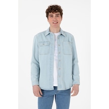 U.s. Polo Assn. Erkek Açık Mavi Gömlek Jean 50304421-dn0021 Lıght Blue Açık Mavi U.s. Polo Assn. Erkek Açık Mavi Gömlek Jean 50304421-dn0021 Lıght Blue Açık Mavi