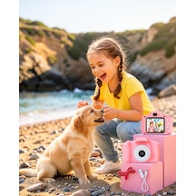 Mini Hd Kamera Fotoğraf Ve Video Çekimli Uczzzçocukkamerasıpembe-11