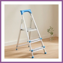 Bezos 2+1 Basamaklı Metal Merdiven 60 Cm - 120 Kg Rengaren