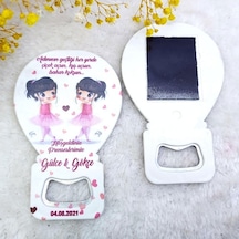 Abla Kardeş İkiz Kız Bebek Magnetler Balon Açacak Hdbl41 30 Adet