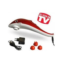 Nordmende 3 Baslıklı Yunus Model Masaj Aleti Nrd 95 Beyaz - Kırmızı