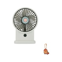 Cacaoayçiçeği Elektrikli Fan Küçük Öğrenci Taşınabilir El Usb Şarjı Uzun Ömrü 1040 Beyaz