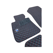 Oto Halı Paspas Bmw 3 Serisi F30 2011-2019 Uyumlu M Performance M Teknik Sport Kaymaz & Şık Tasarım - Tasarım 5