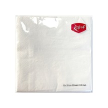 Roll-up Kağıt Peçete Beyaz 33 X 33cm 20 Adet 16'li Paket