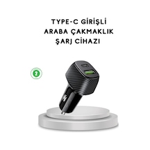 Hubrendy Kargo 38w Araç Şarj Cihazı Type-c Pd Usb Hızlı Şarj Çift Port