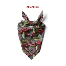 Kirazlı Rapsodi Desen 70 70cm Bandana/fular Çok Renkli