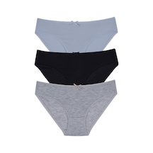 Lacivert - Gri - Lila