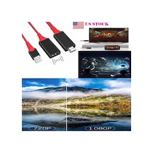 1080p Hdmi 2 İn1 Cast Telefondan Tv Wireless Dönüştürücü Adaptör-