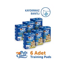 Pets Clean Eğitim Çiş Pedi 10lu 60 90cm 6'lı Paket