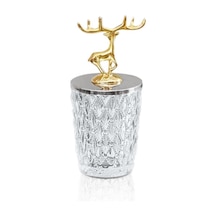 Kristal Cam Depolama Kavanoz Canned Şeker Kutular Elmas Şeker Kutusu Gıda Snacks Çay Spice Tahıl Konteyner Mutfak Depolama Dekorasyon Şişeler, Kavanozlar Ve Amp Kutular Ahşap