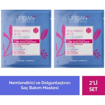 Urban Care Hyaluronic Acid ve Collagen Saç Bakım Maskesi 2 x 50 ML