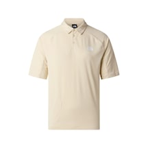 The North Face M Lıghtrange Packable Short Sleeve Polo Erkek Tişört Nf0a8g0vdom1 Gri